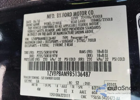 2011 Ford Mustang V6 Premium from USA, damaged, VIN 1ZVBP8AM9B5136487